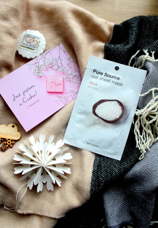 missha pure source maska do twarzy w placie drzewo herbaciane