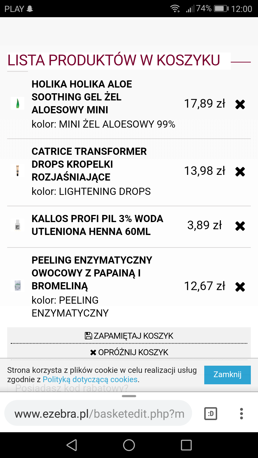 Ezebra - kosmetyczne szaleństwo z dostawą do Kiosków Ruchu za free