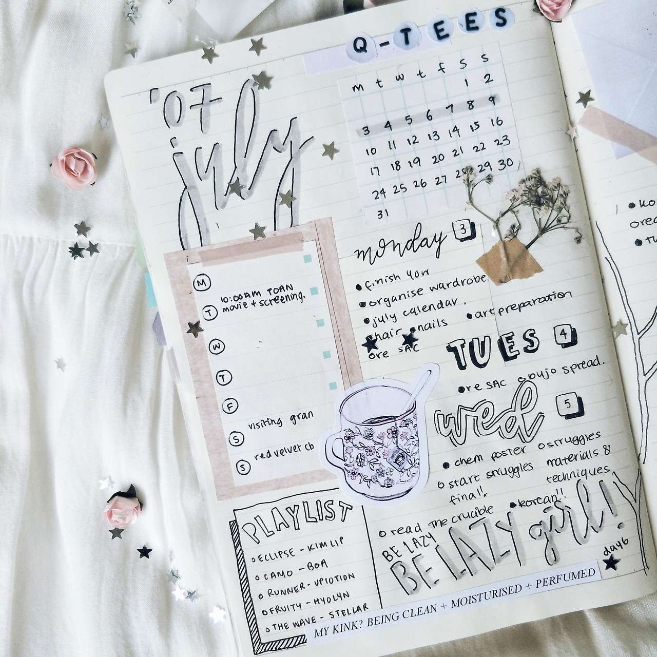 organizer/kalendarz/planner DIY 