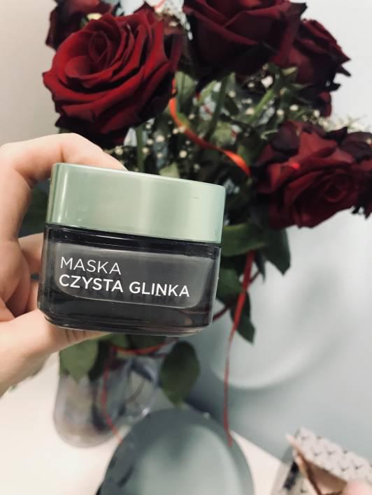 L'Oréal Czysta Glinka, Maska do twarzy, 3 glinki + węgiel, Detoksykuje i rozświetla