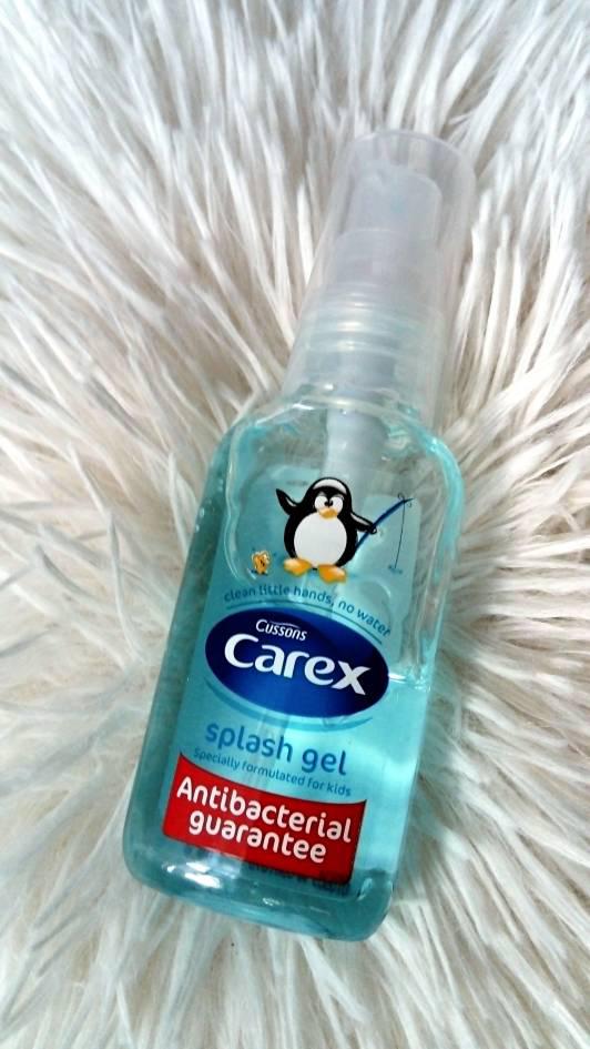 Carex Antybakteryjny żel do rąk, Carex Splash