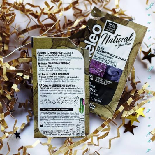 Delia Cameleo Detox, Szampon oczyszczający z naturalną glinką, Do włosów normalnych i przetłuszczających się