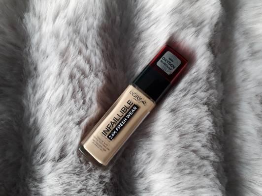 L'Oréal Infallible, 24H Stay Fresh Foundation, Podkład do twarzy, nr 120 Vanilla