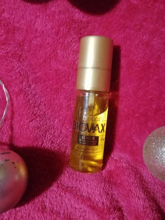 L'biotica Biovax, Naturalne Oleje Argan Makadamia Kokos, Eliksir wygładzająco-nawilżający