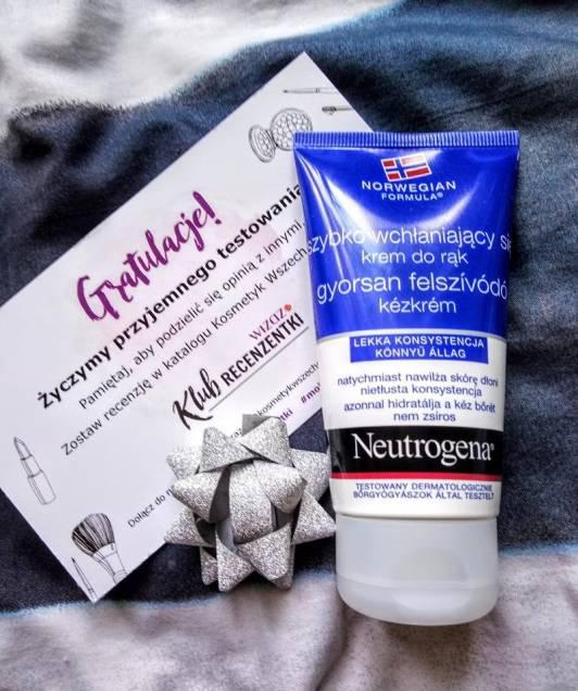 Neutrogena Formuła Norweska, Szybko wchłaniający się krem do rąk, 75ml
