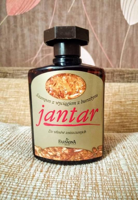 szampon do włosów farmona jantar