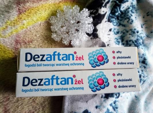 Dezaftan Żel, afty, pleśniaki, drobne urazy jamy ustnej