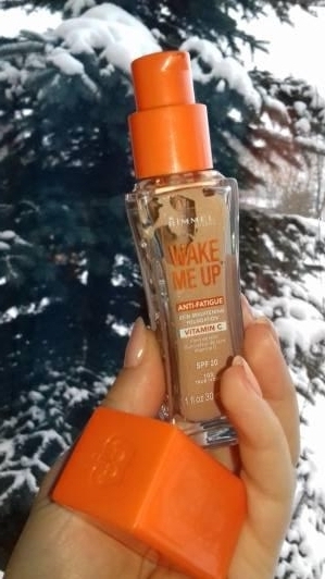 Rimmel Wake Me Up, podkład do twarzy, Anti - Fatigue Foundation, nr 103 true ivory SPF 20