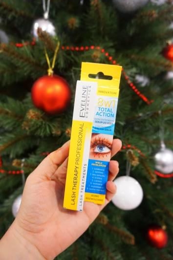Eveline Lash Therapy Professional, 8w1 Total Action, Skoncentrowane serum do rzęs