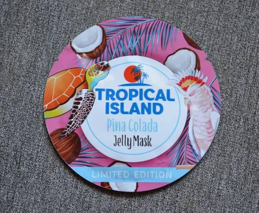 Marion Tropical Island, Maseczka do twarzy, Jelly Mask, Odżywcza, Pina Colada