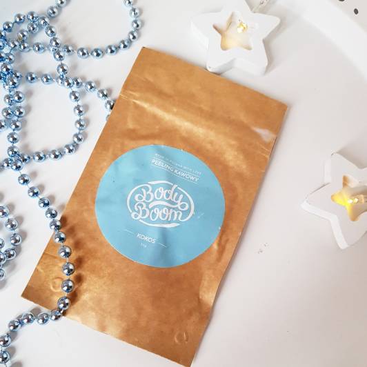 BodyBoom Peeling do ciała kawowy, Kokos