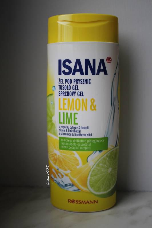 Isana żel pod prysznic, cytryna i limonka