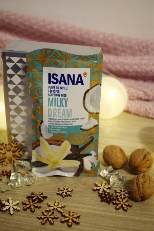 Isana umilacz kąpieli puder kokos wanilia