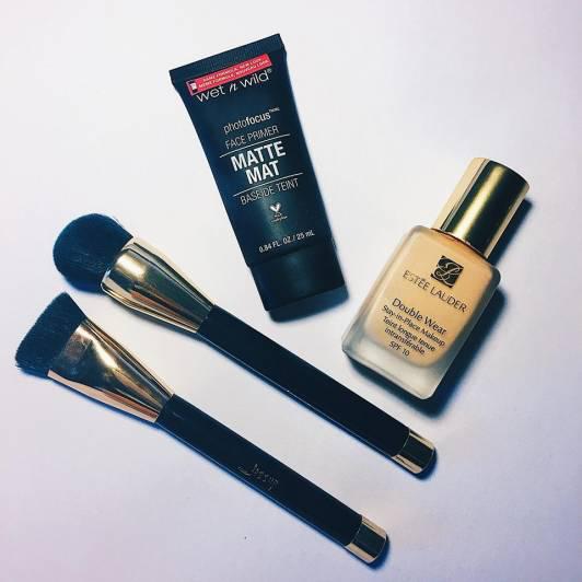 Estee Lauder Double Wear & Wet'n'Wild Photofocus Face Primer