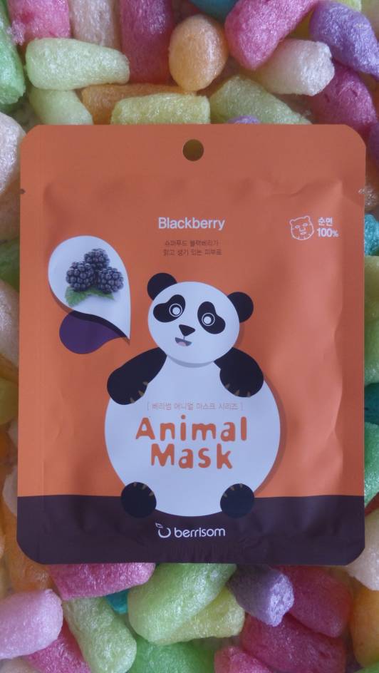 Berrisom maska w płachcie jeżynowa