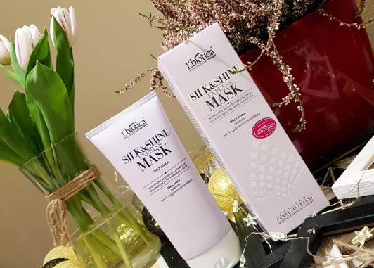 L'biotica - Professional Therapy, Silk & Shine, Odżywka do włosów, Intensywnie regenerująca