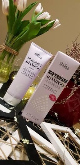 L'biotica Professional Therapy, Silk & Shine, Szampon do włosów, Odżywczo - witalizujący