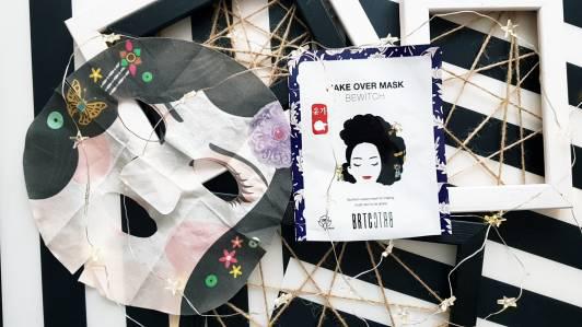 BRTC Maska do twarzy w płacie, Make Over Mask Bewitch