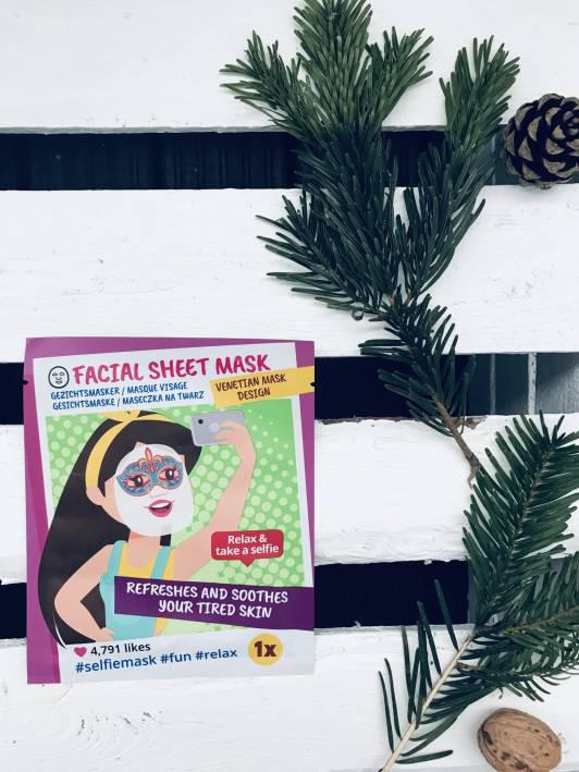 Mascot Europe Facial Sheet Mask, Maseczka na twarz, Jagoda