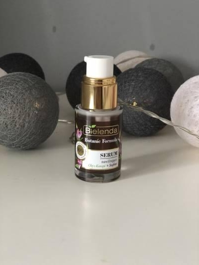 Bielenda Botanic Formula, Serum do twarzy, Nawilżające, Olej z konopi + szafran
