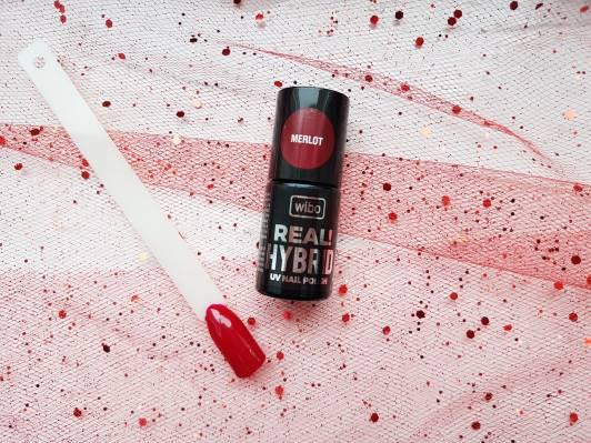 Wibo Real! Hybrid, Lakier hybrydowy, kolor: Merlot