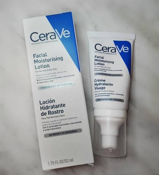 CeraVe Nawilżający krem do twarzy.