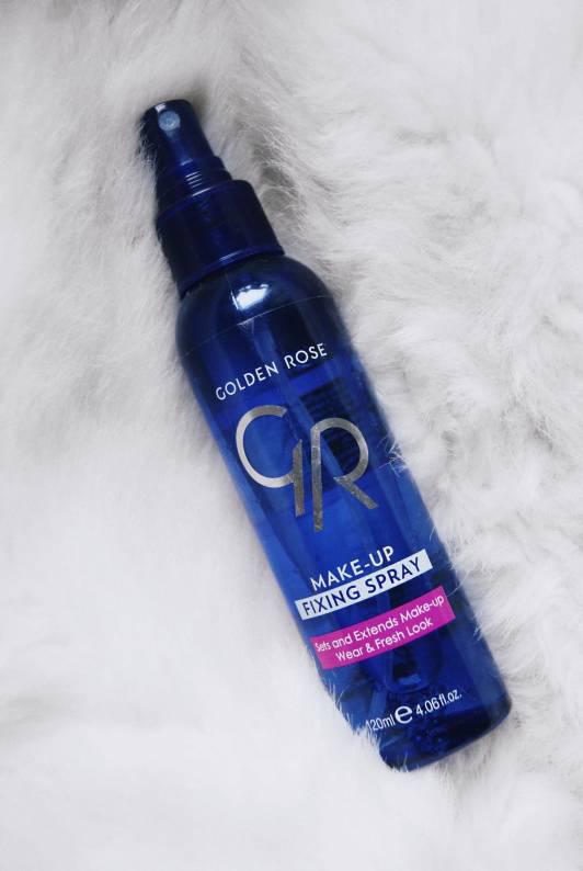 Golden Rose Make-up Fixing Spray, Spray utrwalający makijaż