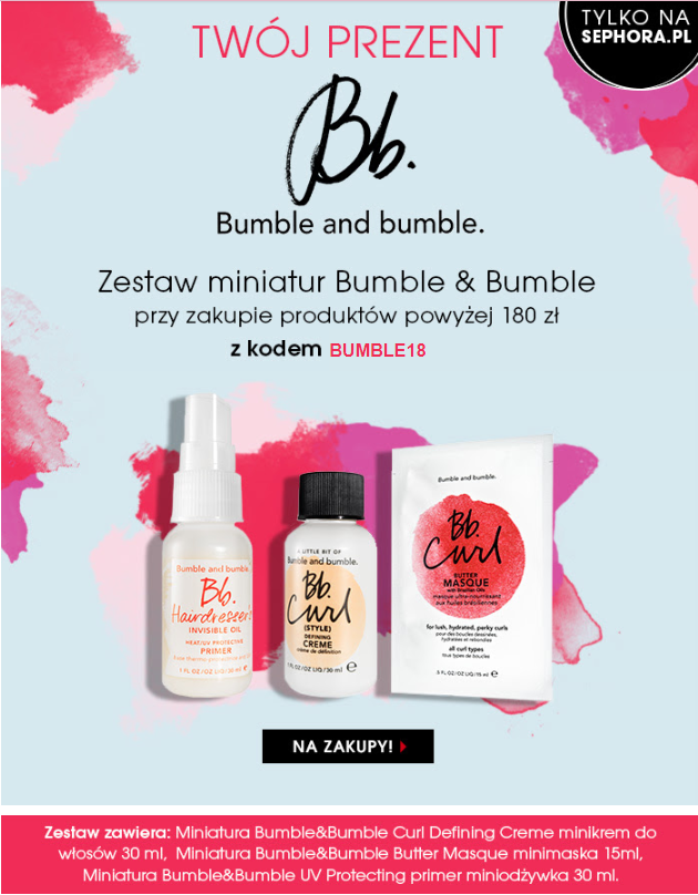 Sephora - gratis miniaturki do zakupu