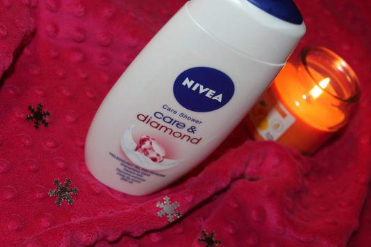 Nivea Care Shower, Żel pod prysznic, Care & Diamond