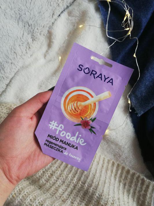 Soraya #foodie, Maseczka do twarzy, Regenerująca, Miód manuka