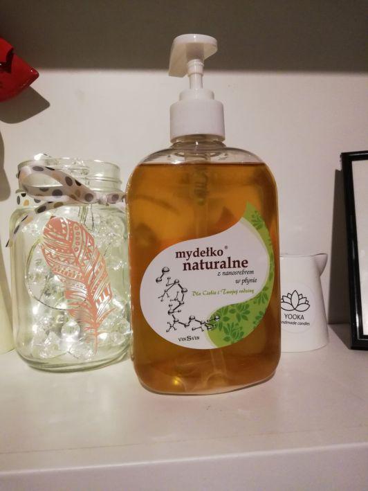 VINSVIN Naturalne mydełko z nanosrebrem w płynie