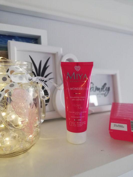 Miya Cosmetics myWONDERbalm, I love me, Krem do twarzy, Odżywczy, Olejek z róży