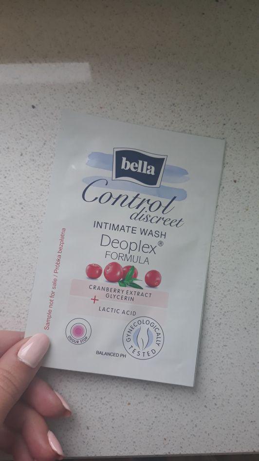 Bella Control Discreet, Płyn do higieny intymnej, Nawilżający, Z ekstraktem z żurawiny