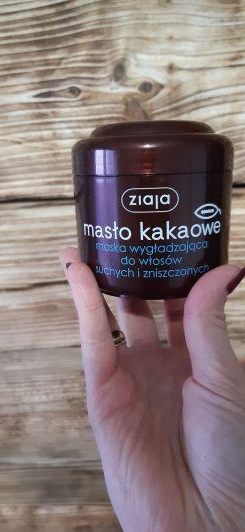 Ziaja Masło Kakaowe, Maska do włosów, Wygładzająca, Włosy suche i zniszczone