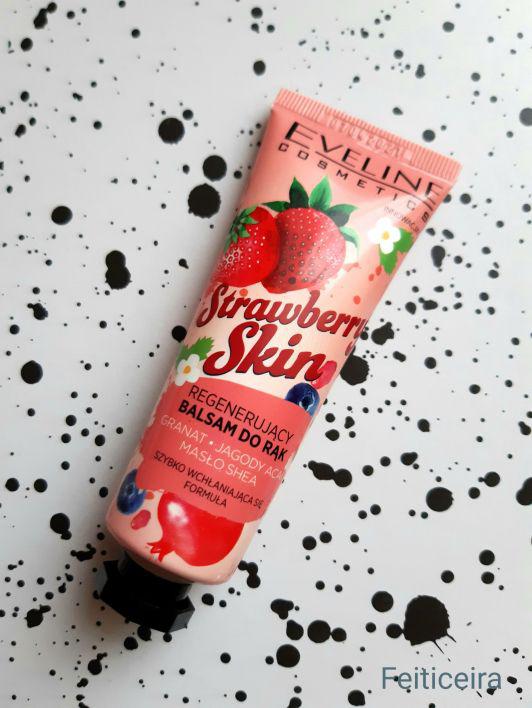 Eveline Balsam do rąk, Regenerujący, Strawberry Skin