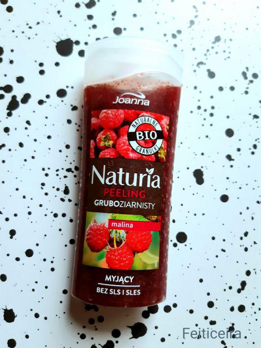 Joanna Naturia, Peeling myjący, Gruboziarnisty, Malina