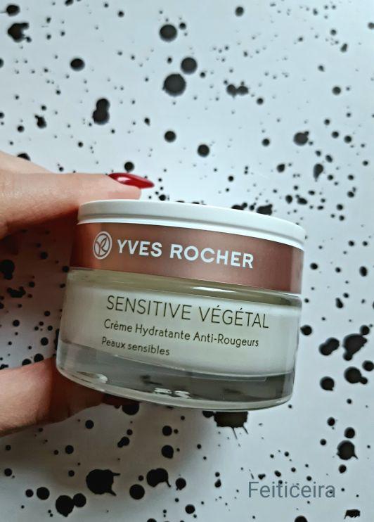 Yves Rocher Sensitive Végétal, Krem do twarzy, Redukujący zaczerwienienia