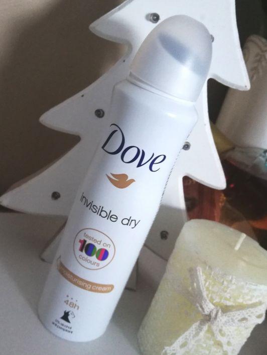 Dove Antyperspirant w sprayu, Invisible Dry