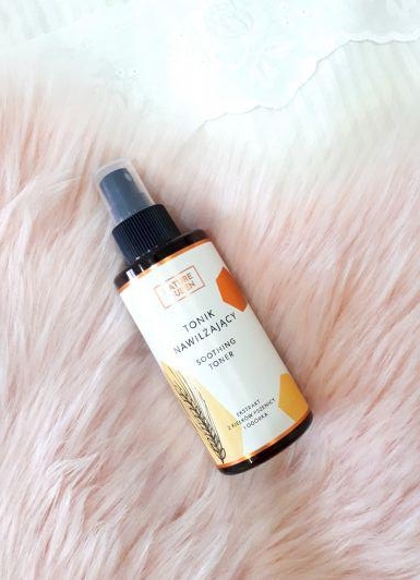 Nature Queen Tonik do twarzy, Nawilżający, Soothing Toner, Ekstrakt z kiełków pszenicy i ogórka
