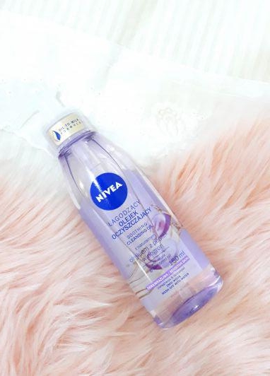 Nivea Łagodzący olejek oczyszczający z olejem z pestek winogron, Cera wrażliwa