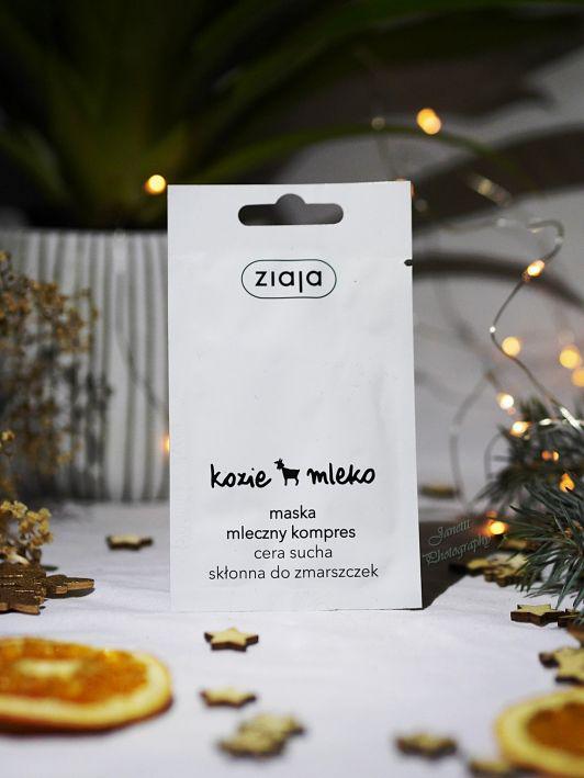 Ziaja Kozie mleko, Maska do twarzy, Mleczny Kompres