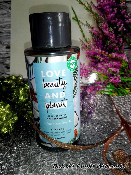 Love Beauty and Planet Szampon do włosów, Coconut Water & Mimosa Flower, Volume & Bounty