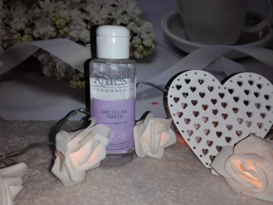 Kueshi Woda micelarna do twarzy, Aloe Vera, bamboo & white nettle