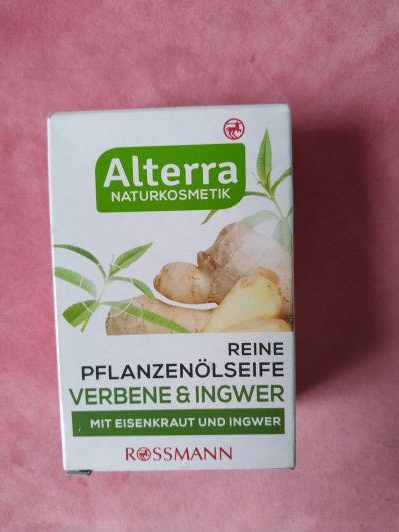 Alterra Mydło w kostce, Werbena i imbir