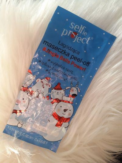 Selfie Project Maseczka do twarzy, Peel-off, Łagodząca, #Jingle Beells Power