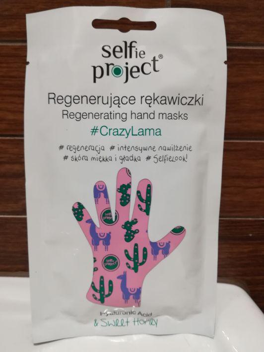 Selfie Project Regenerujące rękawiczki #CrazyLama