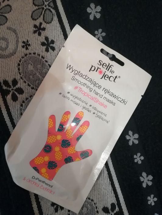 Selfie Project Wygładzające rękawiczki, #TropicalShake