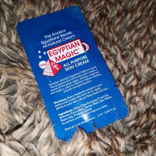 Próbka kremu egipskiego sephora. 