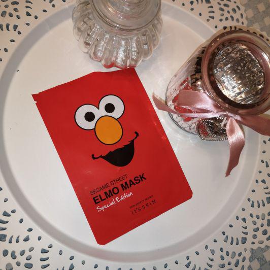 Maska do twarzy w płacie, Sesame Street, Elmo