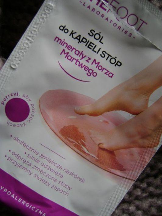 SheFoot Sól do kąpieli stóp, Minerały z Morza Martwego